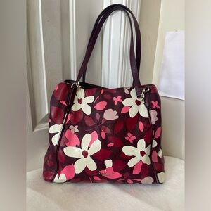 Kate Spade Floral Patterned Tote Bag GUC
